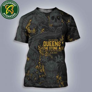 Queens Of The Stone Age Boston 2025 At Boch Center Wang Theatre On October 8 All Over Print Shirt