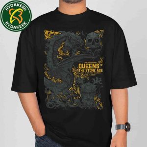 Queens Of The Stone Age Boston 2025 At Boch Center Wang Theatre On October 8 Unisex T-Shirt Queens Of The Stone Age Boston 2025 At Boch Center Wang Theatre On October 8 Unisex T-Shirt
