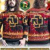 ACDC Ugly Sweater Hells Bells Fire Family Memories And Christmas Gift