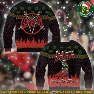 Slayer Band Show No Mercy Holiday Family Memories And Christmas Gift Ugly Sweater Slayer Band Show No Mercy Holiday Family Memories And Christmas Gift Ugly Sweater