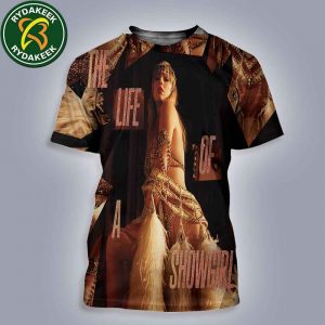 Taylor Swift Cover Album The Life Of A Showgirl The Crowd Is Your King Edition All Over Print Shirt
