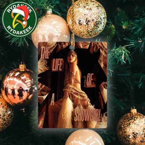 Taylor Swift Cover Album The Life of a Showgirl The Crowd is Your King Edition Christmas Gift Tree Decorations Ornament