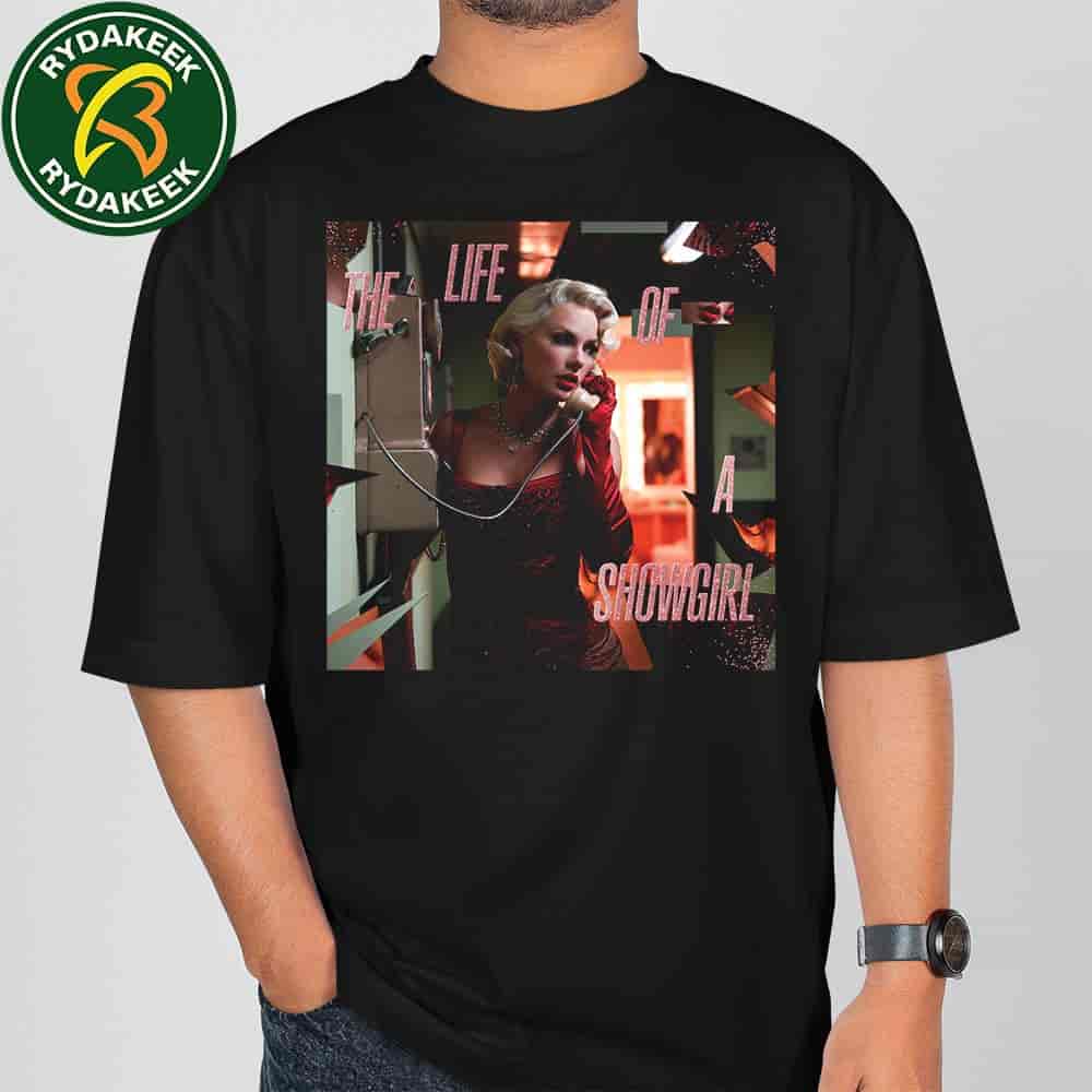 Taylor Swift The Life Of A Showgirl Album 2025 Dressing Room Rehearsal Version T-Shirt Taylor Swift The Life Of A Showgirl Album 2025 Dressing Room Rehearsal Version T-Shirt