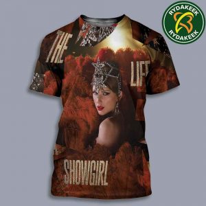 Taylor Swift The Life Of A Showgirl Album 2025 The Tiny Bubbles In Champagne Edition All Over Print T-Shirt