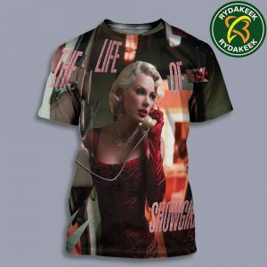 Taylor Swift The Life Of A Showgirl Dressing Room Rehearsal Version All Over Print T-Shirt