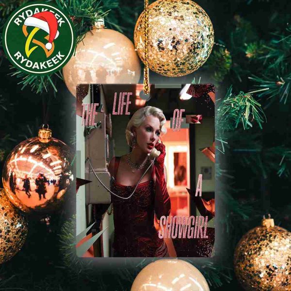 Taylor Swift The Life Of A Showgirl Dressing Room Rehearsal Version Christmas Gift Tree Decorations Ornament