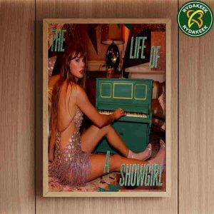 Taylor Swift The Life Of A Showgirl Life Is A Song Acoustic Version Home Decor Poster Canvas