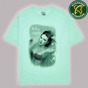 Taylor Swift The Life Of A Showgirl Merch Mint T-Shirt