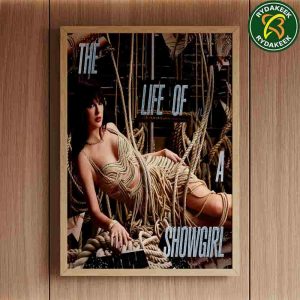 Taylor Swift The Life Of A Showgirl So Glamorous Cabaret Version Home Decor Poster Canvas