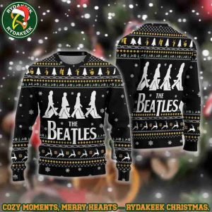 The Beatles Classic Logo Ugly Sweater Family Memories And Christmas Gift