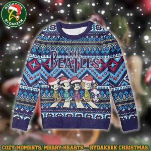The Beatles Peanuts Snoopy Family Memories And Christmas Gift Ugly Sweater