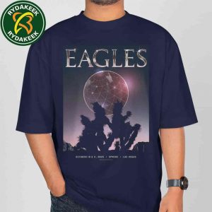 The Eagles Las Vegas Live At Sphere October 10-11 2025 Art By Arthur Traldi October 31 Merchandise T-Shirt The Eagles Las Vegas Live At Sphere October 10-11 2025 Art By Arthur Traldi October 31 Merchandise T-Shirt