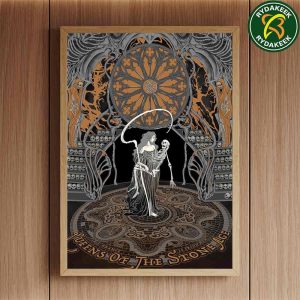 The Official Queens Of The Stone Age Poster Paris France 2025 At Le Grand Rex On October 20 Home Decor Poster Canvas The Official Queens Of The Stone Age Poster Paris France 2025 At Le Grand Rex On October 20 Home Decor Poster Canvas