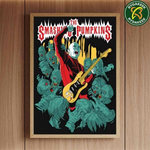 The Smashing Pumpkins Zombie Artwork Halloween Collection 2025 Decorative Poster Canvas