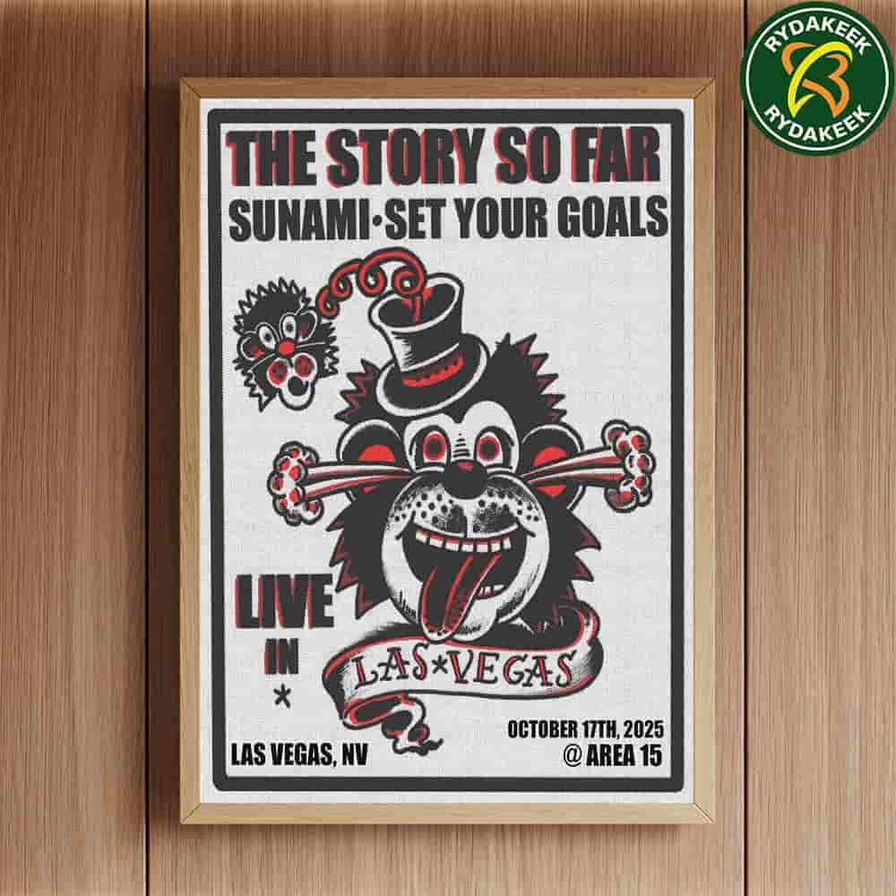 The Story So Far Las Vegas 2025 At Area 15 On October 17 With Sunami And Set Your Goals Home Decor Poster Canvas The Story So Far Las Vegas 2025 At Area 15 On October 17 With Sunami And Set Your Goals Home Decor Poster Canvas
