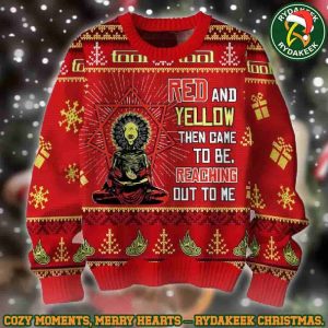 Tool Band Red And Yellow The Game To Be Family Memories And Christmas Gift Ugly Sweater