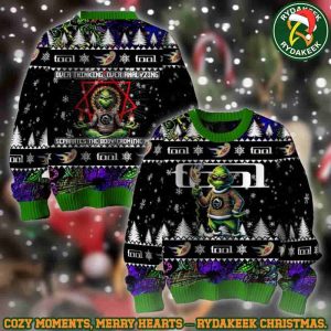 Tool Over Thinking Over Analyzing The Grinch Family Memories And Christmas Gift Ugly Sweater