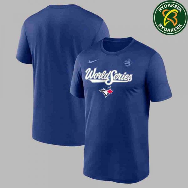 Toronto Blue Jays X Nike Royal 2025 MLB World Series Collection Legend Dri-FIT T-Shirt