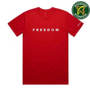 Turning Point USA Freedom Charlie Kirk Red T-Shirt