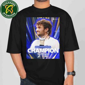 Valentin Vacherot Rolex Shanghai Master Champion Tennis 2025 T-Shirt Valentin Vacherot Rolex Shanghai Master Champion Tennis 2025 T-Shirt