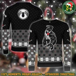 Venom 1988 X Spider-Man Family Memories And Christmas Gift Ugly Sweater