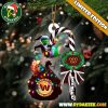 Alabama Crimson Tide X Grinch Christmas Sitting On Toilet Auburn Tigers Tree Decor Ceramic Ornament College Football NCAA