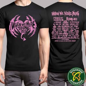 When We Were Young Festival 2025 Las Vegas NV At Las Vegas Festival Grounds October 18-19 Winged Heart Lineup Unisex T-Shirt When We Were Young Festival 2025 Las Vegas NV At Las Vegas Festival Grounds October 18-19 Winged Heart Lineup Unisex T-Shirt