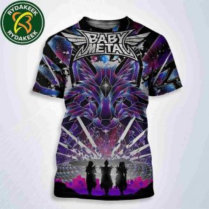 Babymetal Los Angeles 2025 Special Arena Show US Concert Poster At Intuit Dome Inglewood CA On November 1 All Over Print Shirt