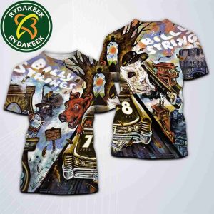 Billy Strings Pittsburgh PA 2025 All Date Poster By Zeb Love At PPG Paints Arena On November 7-8 All Over Print Shirt