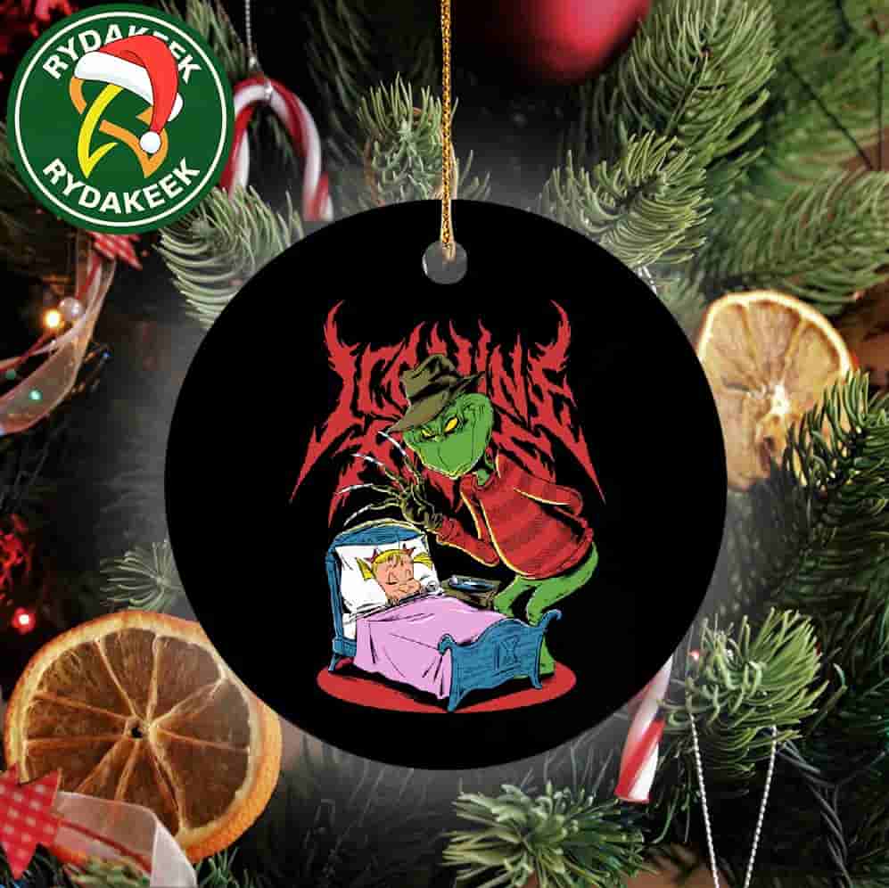 Ice Nine Kills A Christmas Gory 2025 A Nightmare In Whoville Tree Decration Ornament