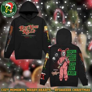Ice Nine Kills A Christmas Gory 2025 Merch Pull Over Hoodie Shirt
