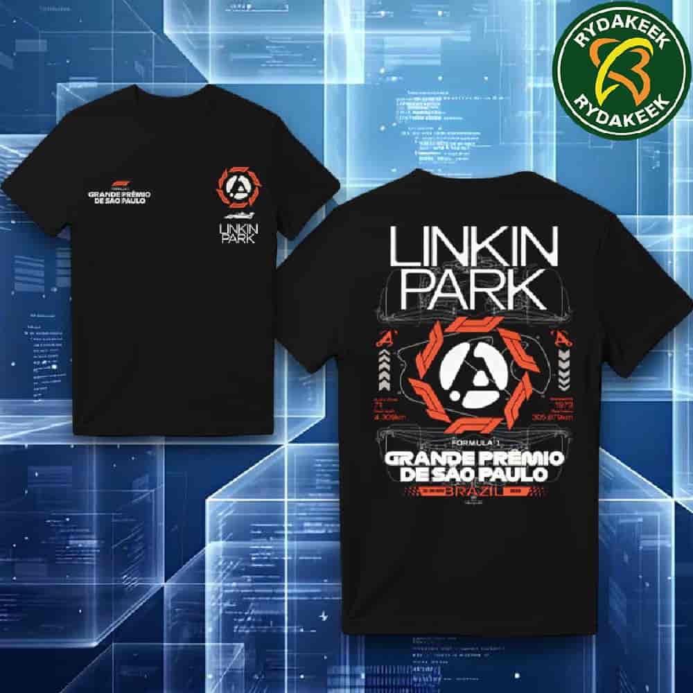 Linkin Park X F1 Sao Paulo Pop-Up Exclusive Tee 2025 T-Shirt Merchandise