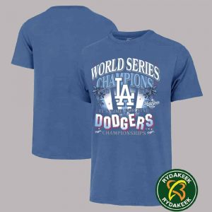 MLB Los Angeles Dodgers 2025 World Series Champions Spotlights Franklin T-Shirt