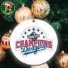 MLB Los Angeles Dodgers 2025 World Series Champions Dreaming Franklin Tree Decor Christmas Ornament MLB Los Angeles Dodgers 2025 World Series Champions Dreaming Franklin Tree Decor Christmas Ornament