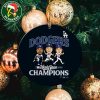 MLB Los Angeles Dodgers 2025 World Series Champions Tree Decor Christmas Ornament MLB Los Angeles Dodgers 2025 World Series Champions Tree Decor Christmas Ornament