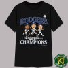 MLB Los Angeles Dodgers Black 2025 World Series Champions Shut Out T-Shirt