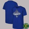 MLB Los Angeles Dodgers Fanatics Royal 2025 World Series Champions Jersey Roster T-Shirt