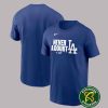 MLB Los Angeles Dodgers Nike Royal 2025 World Series Champions Team Logo T-Shirt