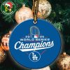 MLB Los Angeles Dodgers Wincraft 2025 World Series Back To Back Champions Christmast Ornament For Fans And Family MLB Los Angeles Dodgers Wincraft 2025 World Series Back To Back Champions Christmast Ornament For Fans And Family