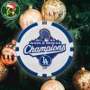 MLB Los Angeles Dodgers Wincraft 2025 World Series Champions Official Logo Tree Decoration Christmas Ornament For Fans Or Family