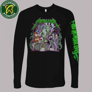 Metallica Halloween 2025 Broken out of Squindo’s lab Band Long Sleeve T-Shirt