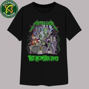 Metallica Halloween 2025 Broken out of Squindo’s lab This Monster Live Band Unisex T-Shirt