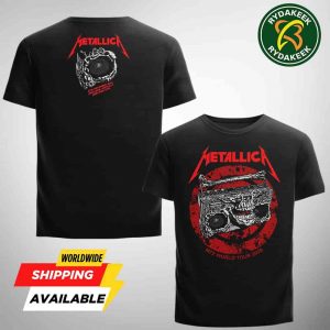 Metallica M72 Merch Adelaide Australia 2025 Infernal Sound Machine Exclusive Tee World Tour At Adelaide Oval On November 5 T-Shirt Merchandise