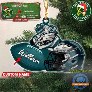 NFL Philadelphia Eagles Football Helmets Christmas Gift Tree Decorations Home Decor Ornament