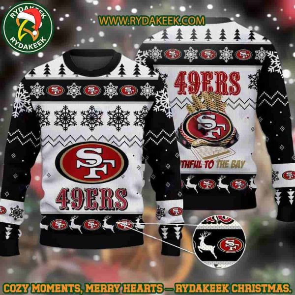 NFL-San-Francisco-49ers-Faithful-To-The-Bay-Christmas-Ugly-Sweater-For-Family-Memories-And-Xmas-Gift-XJEup_mfv7ir.jpg NFL San Francisco 49ers Faithful To The Bay Christmas Ugly Sweater For Family Memories And Xmas Gift