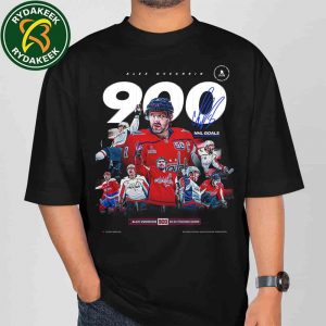 NHL History 900 Goals Alex Ovechkin Washington Capitals First Player Ever T-Shirt