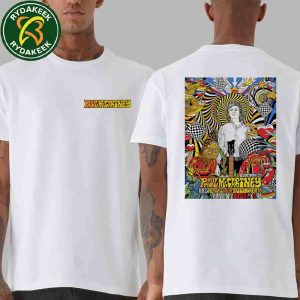 Paul McCartney Got Back 2025 Pittsburgh Pennsylvania Event Tee Collab With Magic Art Club At Ppg Paints Arena On November 11 Poster T-Shirt