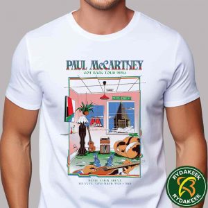 Paul McCartney Got Back Tour 2025 Atlanta At State Farm Arena On November 2-3 Merchandise T-Shirt