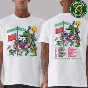 Pigeons Playing Ping Pong Tour 2026 Co-Headline With Lotus Band Dates List Printback Merchandise T-Shirt