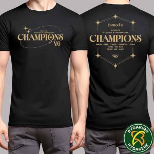 T1 2025 World Champions V6 League of Legends T-shirt